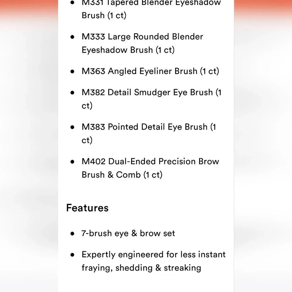 Morphe Eye Want It All 7-PC Eye Brush Set